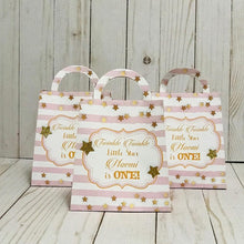 Load image into Gallery viewer, Twinkle twinkle little star favor bags, Twinkle little star first birthday, Little star party