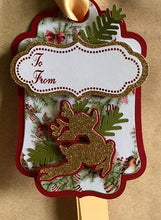 Load image into Gallery viewer, Christmas tags, Christmas handmade tag, Christmas gifts tags
