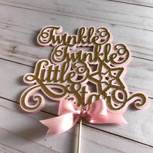 Load image into Gallery viewer, Twinkle twinkle little star cake topper, Star party