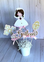 Load image into Gallery viewer, Girl First Communion centerpieces,Boy first communion, First Communion tableware, First Communion decoration, Holy Communion decoration