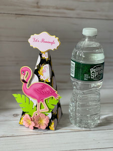 Flamingo treat box, Flamingo party decoration, Summer table party decoration, Flamingo favor box