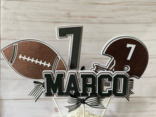 Load image into Gallery viewer, Football banner, Super bowl party decorations, Big game banner, Sport party decorations, Party table decor