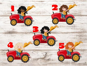 Tractor cake topper, Tractor birthday party, John Deere, Barn party, Farm birthday party.